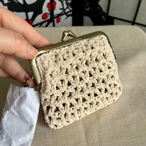 Patricia Nash Borse Crocheted Coin Pouch